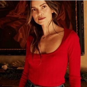 Doen Romy Tee in Cerise